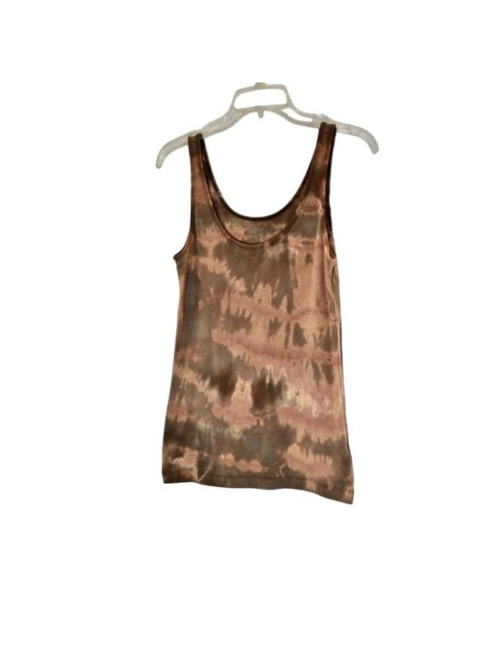 Women's Custom Bleach Dye Tank Top Size M